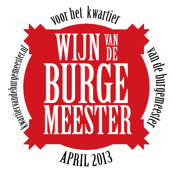 Etiket Wijn van de Burgemeester Etiket Wijn van de Burgemeester