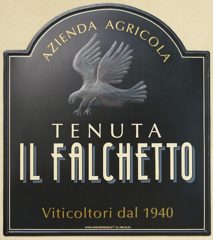 Bord Il Falchetto Il Falchetto, Wijnkoperij Henri Bloem, Piemonte