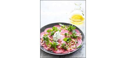 Simpel en heerlijk: bietencarpaccio