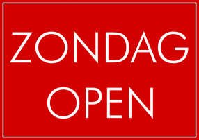 Zondag open Zondag open