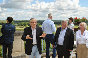 Marquis Capdemourlin ontvangt ons hartelijk op Ch&acirc;teau Balestard la Tonnelle