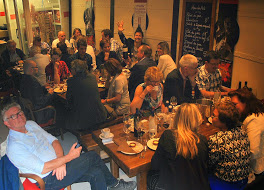 De hele Henri Bloem Club in Brasserie Bordelaise De hele Henri Bloem Club in Brasserie Bordelaise