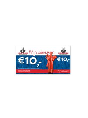   Cadeaubon € 10