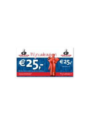   Cadeaubon € 25