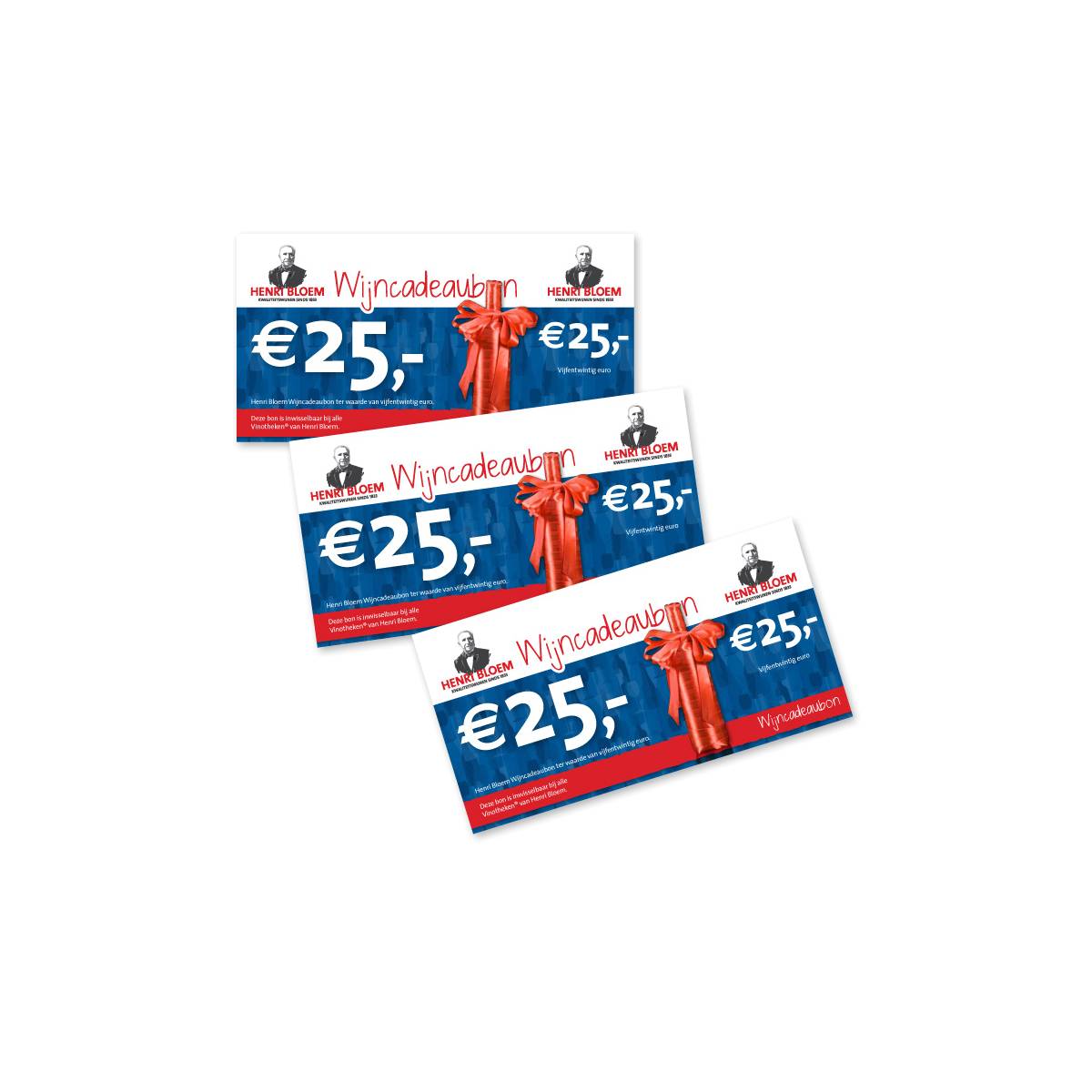 Cadeaubon € 75 Cadeaubon € 75 - www.henribloem.nl - Henri Bloem